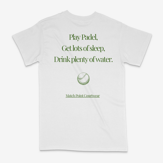 Off-Court White Tee
